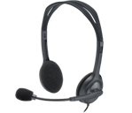 Headset Logitech H111 con Micrófono - Negro