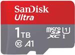 Memoria Micro SD Sandisk Ultra 1TB - UHS-I con Adaptador