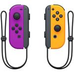 Controles Nintendo Joy-Con Violeta neón (I) y Naranja neón (D) para Nintendo Switch