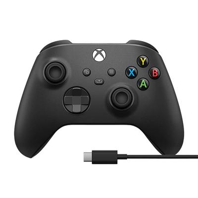 Control Microsoft para Xbox Series X + Cable USB C - Carbon Black