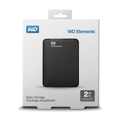 Disco Externo WD Elements 2TB USB 3.0 Portable