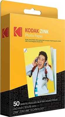  Papel Fotográfico Kodak Zink de 2x3¨ - 50 hojas