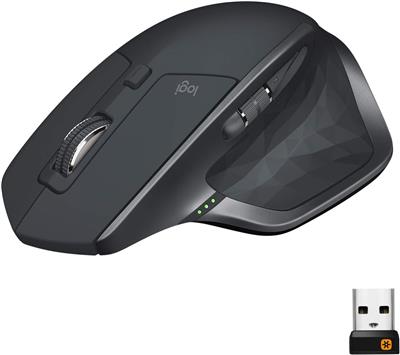 Mouse Logitech MX Master 2S - Negro