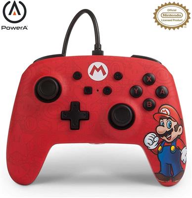 Gamepad PowerA Wired Enhanced Nintendo Switch: Super Mario Bros
