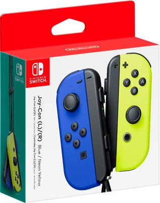Controles Nintendo Joy-Con - (I/D) - Blue / Neon Yellow