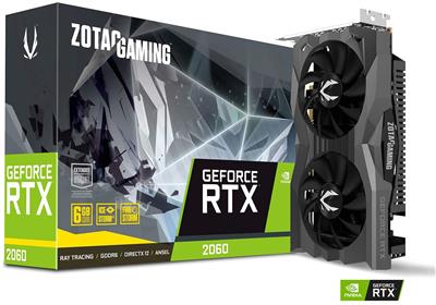 Tarjeta Gráfica ZOTAC Gaming GeForce RTX 2060 - 6GB GDDR6