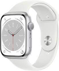 Reloj Inteligente - Apple Watch Series 8 (45mm) con GPS S/M - Silver/White - Blanco