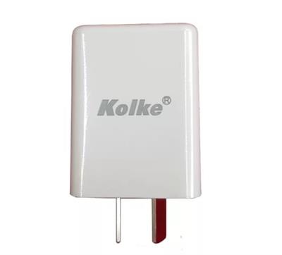 Cargador Kolke - Conector Tipo USB C - Blanco