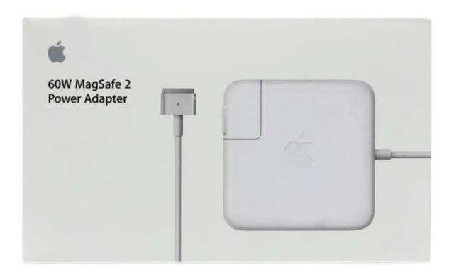 Cargador Apple MagSafe 2 60W para MacBook MC461E/A