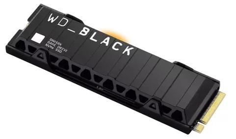 Disco de Estado Sólido WD_BLACK SN850X 1TB  con Disipador termico para PS5