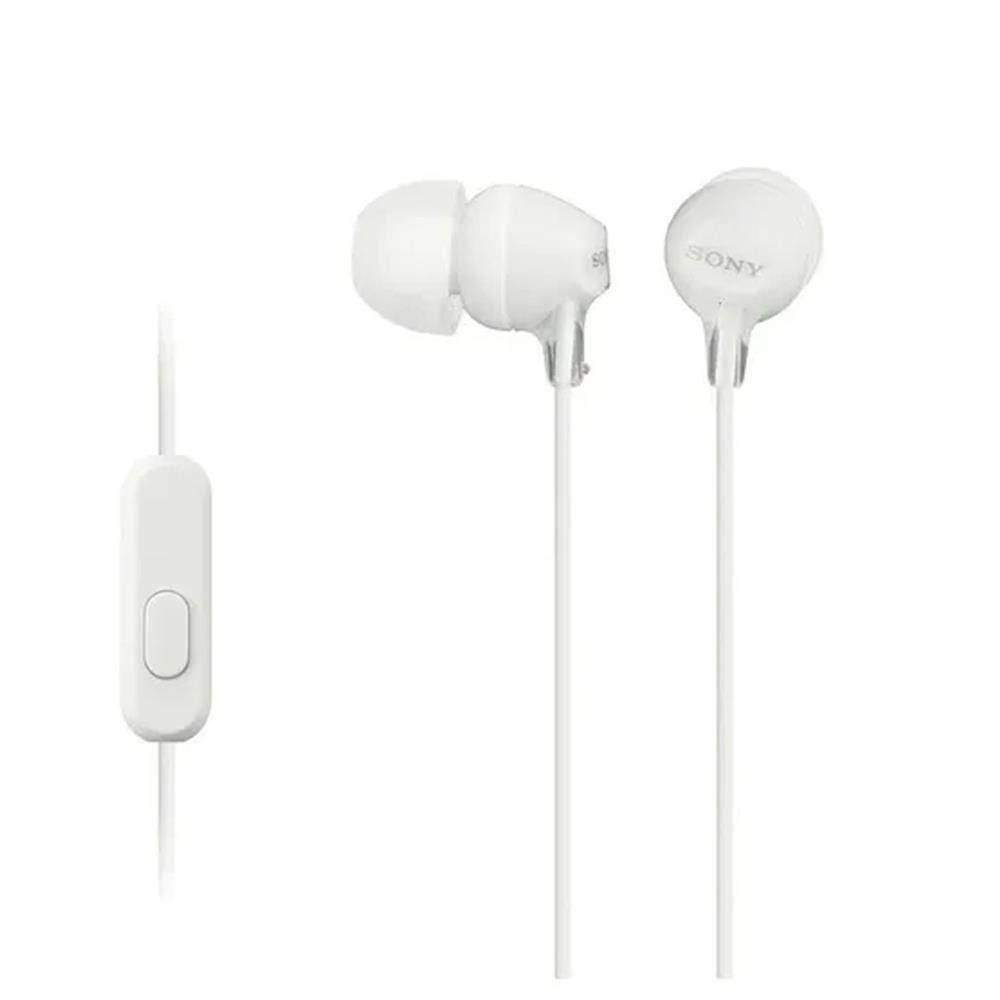 Auriculares Sony MDR-EX15AP con Microfono - Blancos