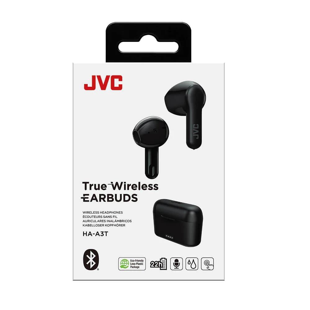 Auriculares JVC HA-A3T True Wireless Bluetooth - Negros