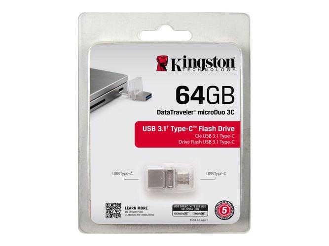 Pendrive Kingstone 64GB DTDUO3/64G
