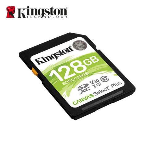Memoria Kingston 128GB Canvas Select Plus V30 SD Card (SDHC) - 100MB/s