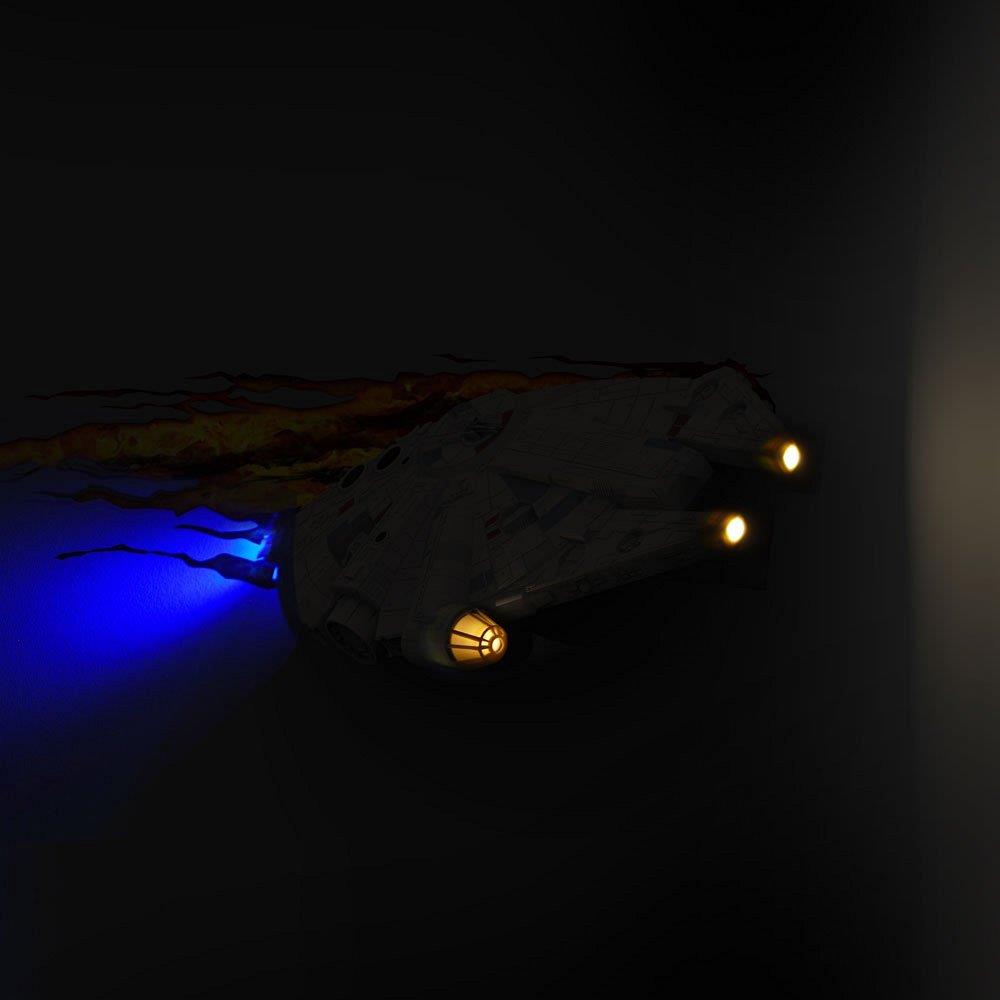 Lámpara Star Wars Millenium Falcon 3D Deco Light