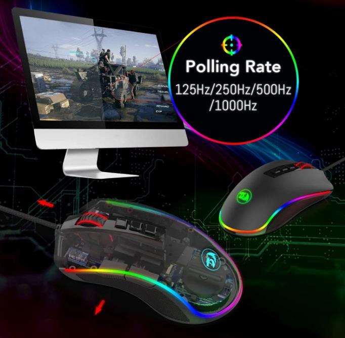 Mouse Redragon M711 Cobra RGB Gaming