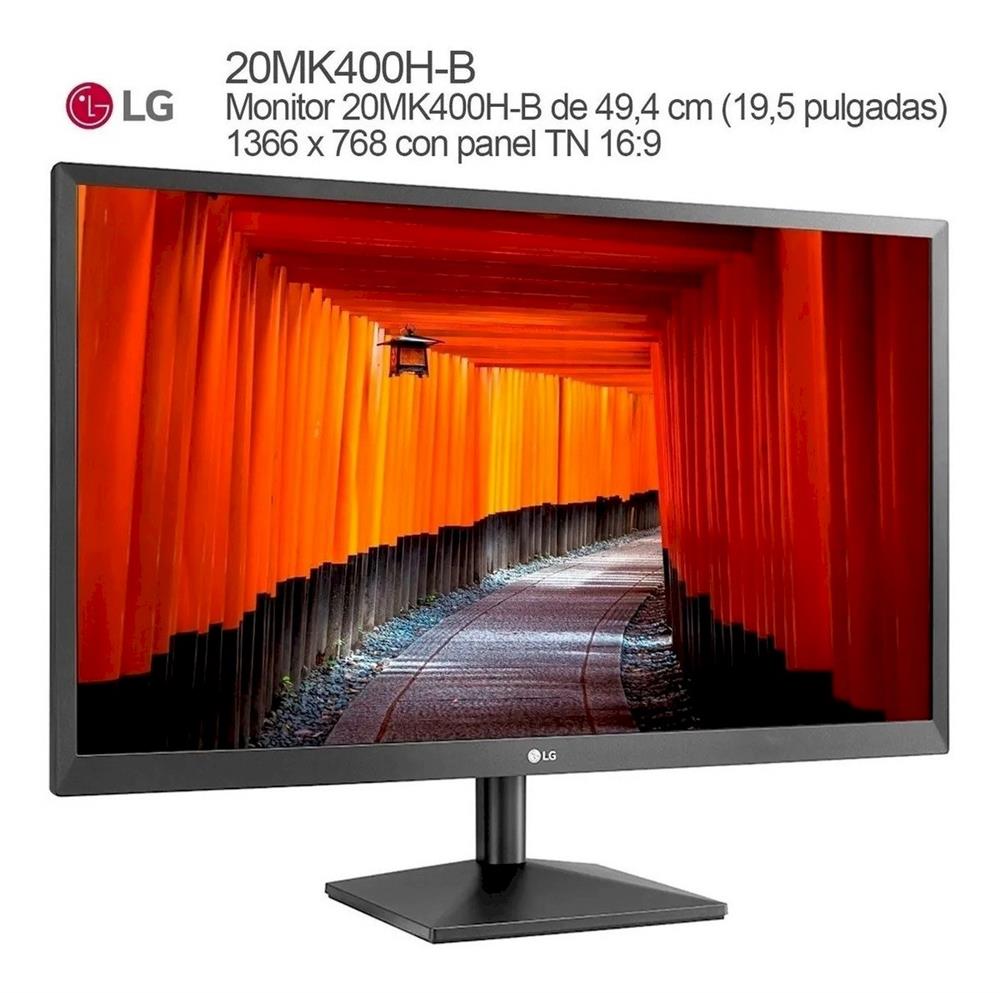 Monitor LG 19.5" - 20MK400H-B