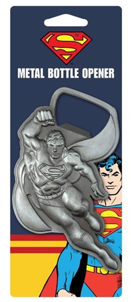 Destapador Superman volando de Metal