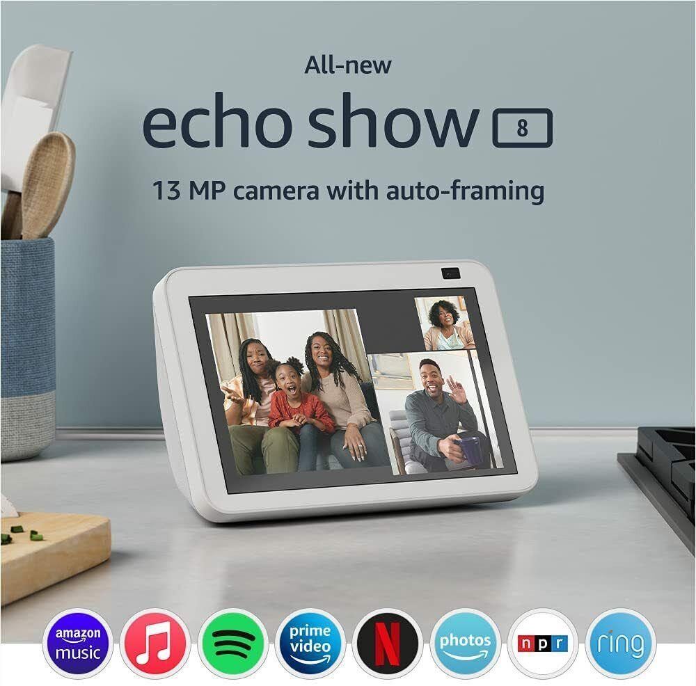 Amazon Echo Show 8 - 2nd. Gen. - Blanco