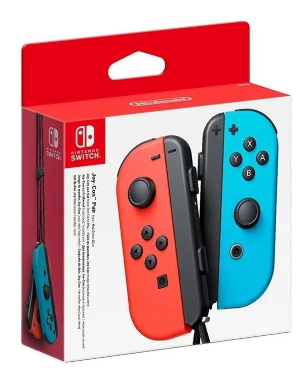 Nintendo Joy-Con - (I/D) -Neon Red/Neon Blue