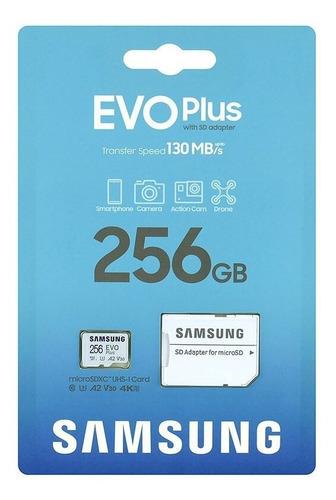 Memoria Micro Samsung EVO Plus 256GB