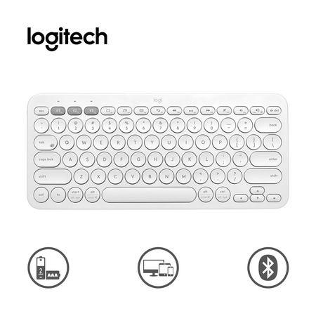 Teclado Bluetooth Logitech K380 - Blanco
