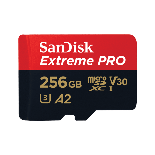 Micro SD 256GB SanDisk Extreme PRO con Adaptador