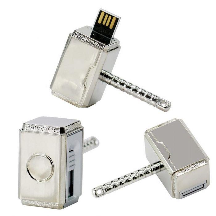 Pendrive Martillo Metálico de Thor - 16GB - USB 2.0 - OEM