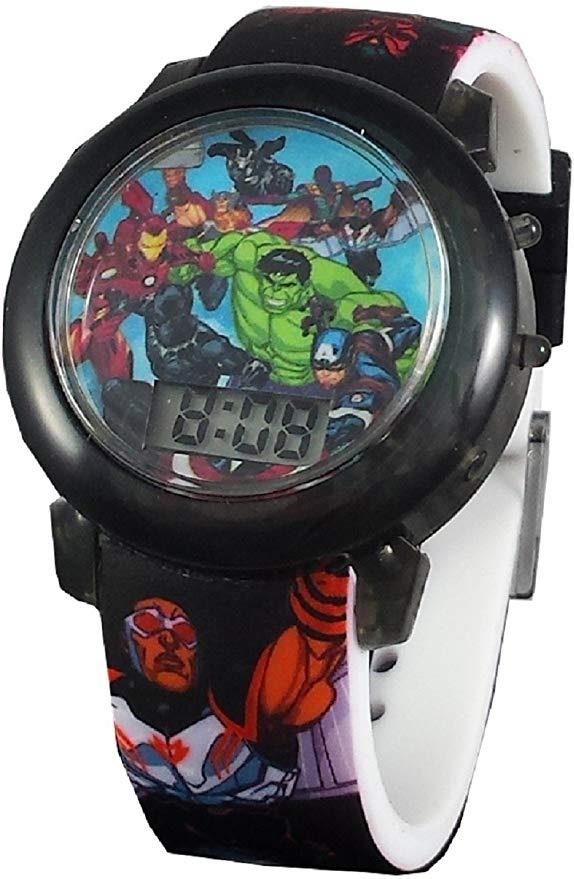 Reloj Digital Para Chicos - Light Up Avengers