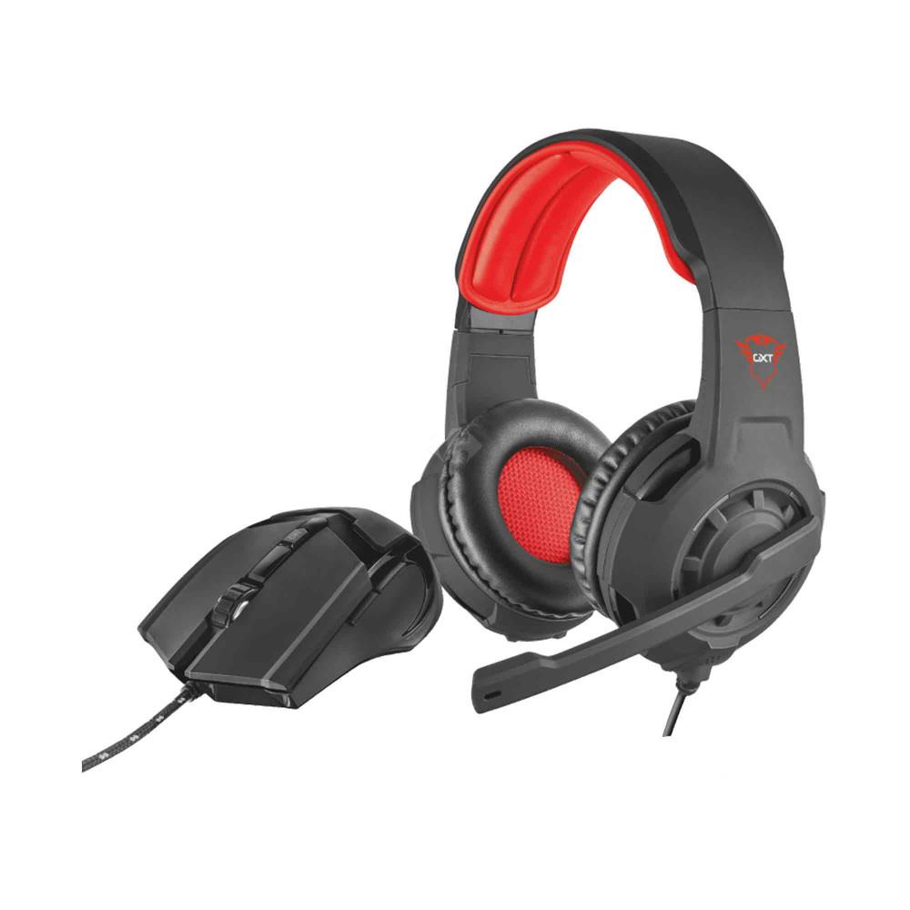 Trust GXT 784 Gaming Headset & Mouse Gaming Set 2 in 1