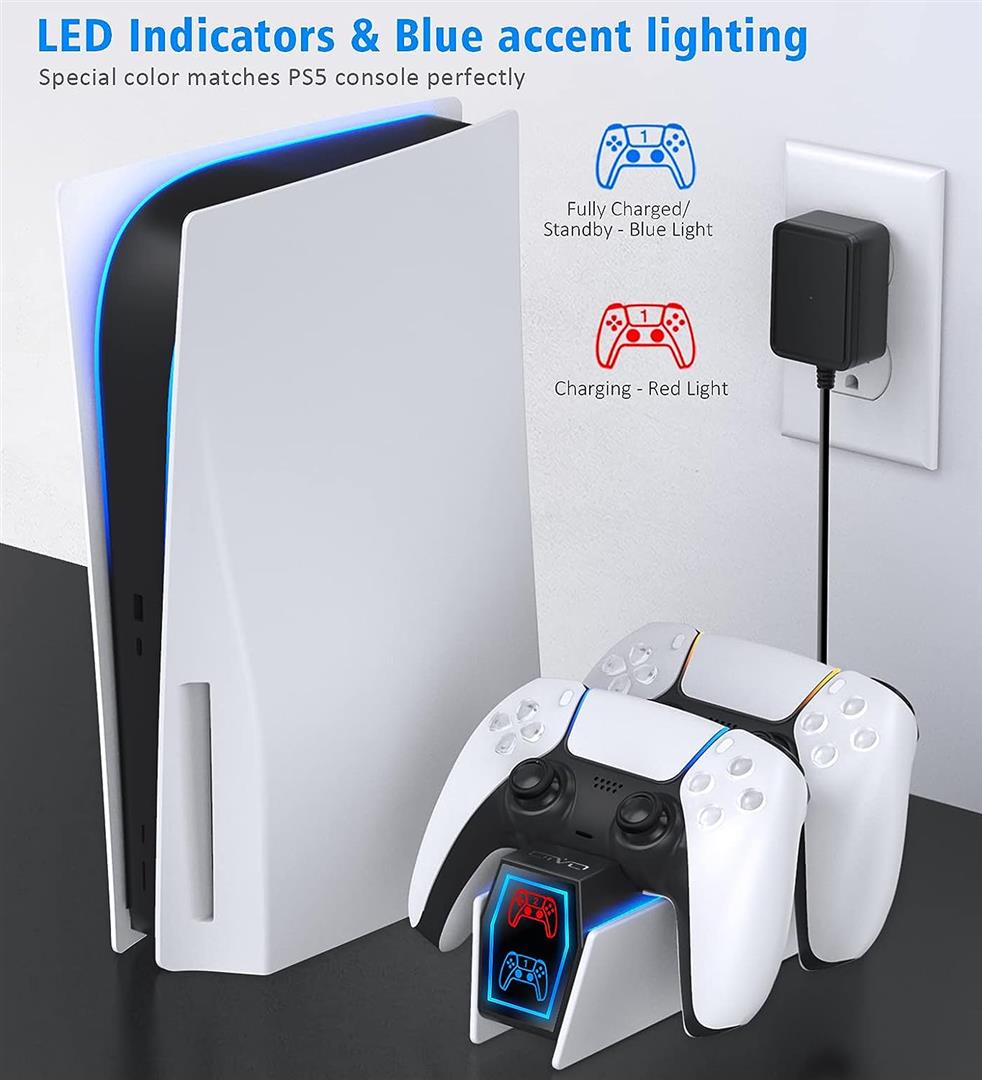 Cargador Dual Mandos PS5 PowerA -Licencia oficial-. Playstation 5