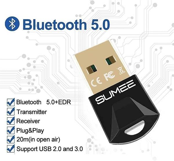 Adaptador Sumee Dongle USB Bluetooth 5.0