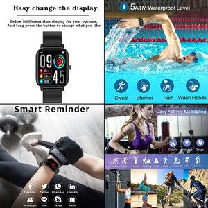 Smartwatch P9 - 1.4" - Black