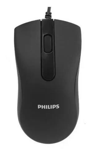 Mouse Philips M101 USSB 1000DPI - Negro