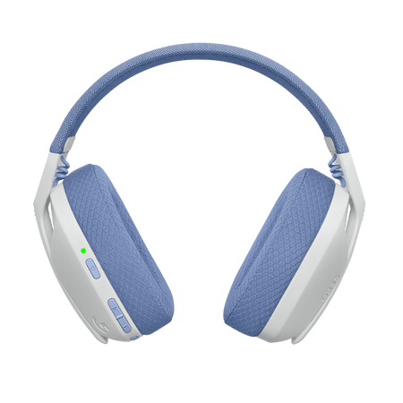 Auriculares Logitech G435 RGB Wireless con Micrófono - Blanco