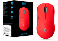 Mouse Logitech G PRO X Superlight - Rojo