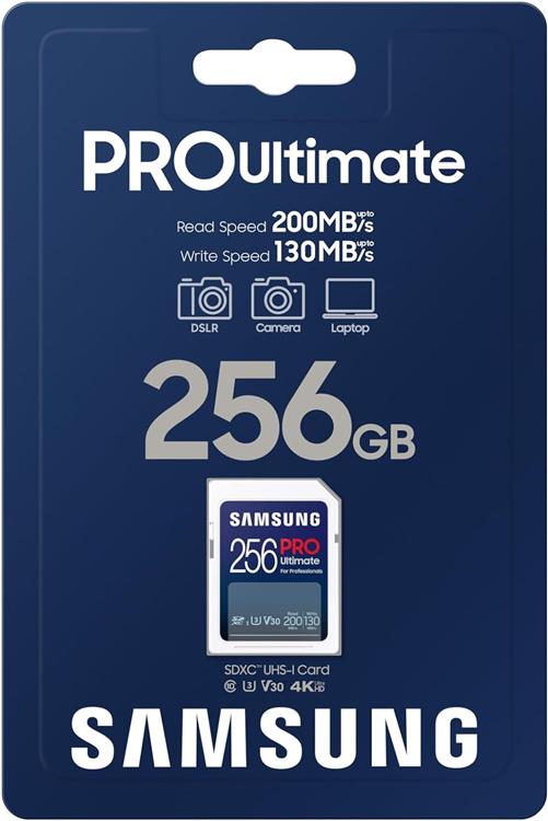 Memoria Micro SD Samsug PRO Ultimate - 256GB