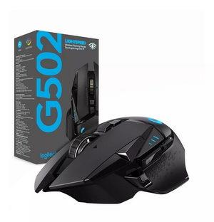 Mouse Gamer Inalambrico Logitech G502 Lightspeed Gaming Hero - Negro