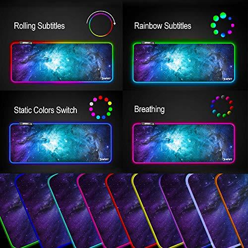 Mouse Pad NPET MP02-SP RGB - Gaming
