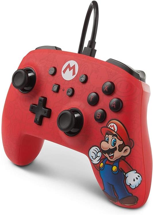 Gamepad PowerA Wired Enhanced Nintendo Switch: Super Mario Bros