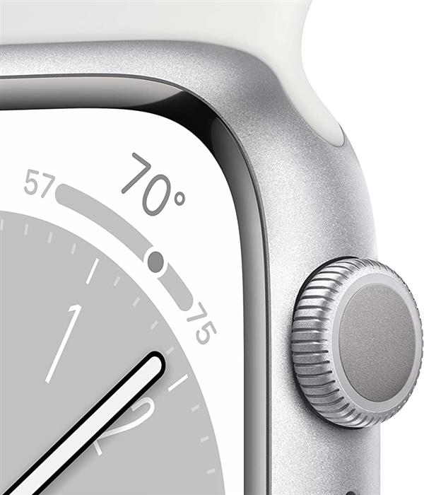 Reloj Inteligente - Apple Watch Series 8 (41mm) con GPS - Silver/White