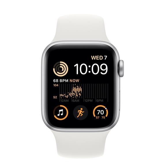Reloj Inteligente - Apple Watch SE 2nd. Gen. (40mm) con GPS + Celular - S/M - Silver/White - Blanco