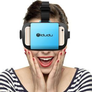 VR iDudu Cardboard Mini Headset de Realidad Virtual 3D para Smartphones de 3.5" a 5.5"
