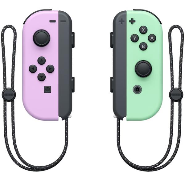 Controles Nintendo Joy-Con Violeta pastel (I) y Verde pastel (D) para Nintendo Switch