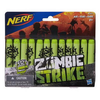 Nerf Dardos Zombie Strike Pack Repuesto 12 Unidades