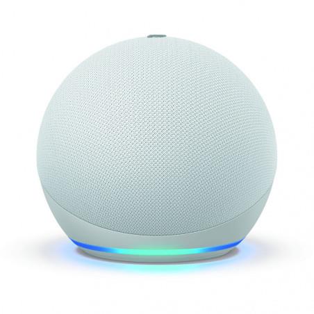 Amazon Echo Dot 4° gen - Glacier White | Altavoz inteligente con Alexa