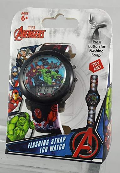 Reloj Digital Para Chicos - Light Up Avengers