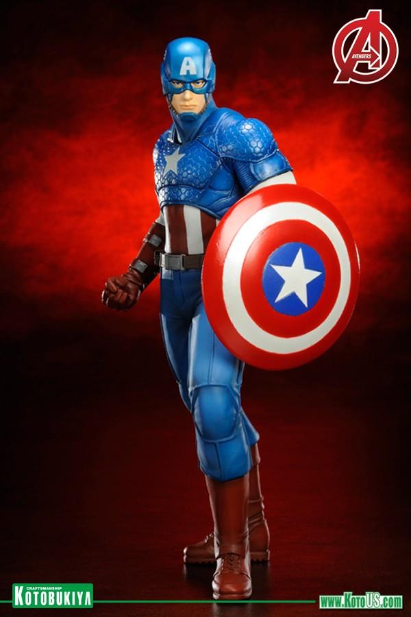 Estatuilla Kotobukiya ArtFX+ MARVEL NOW! - Captain America