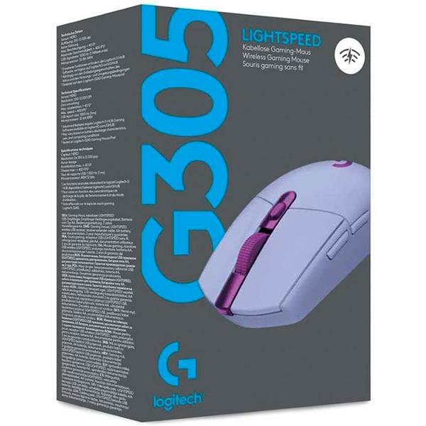 Mouse Logitech G305 Gaming - Violeta