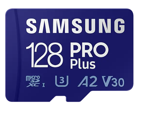 Memoria Micro SD Samsung PRO Plus - 128GB - Lectura 160mb/s